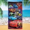 Nueva Toalla de Playa Linda de Dibujos Animados Stitch Transfronteriza Dropshipping Microfibra Playa Absorbente Secado Rápido Toalla de Baño