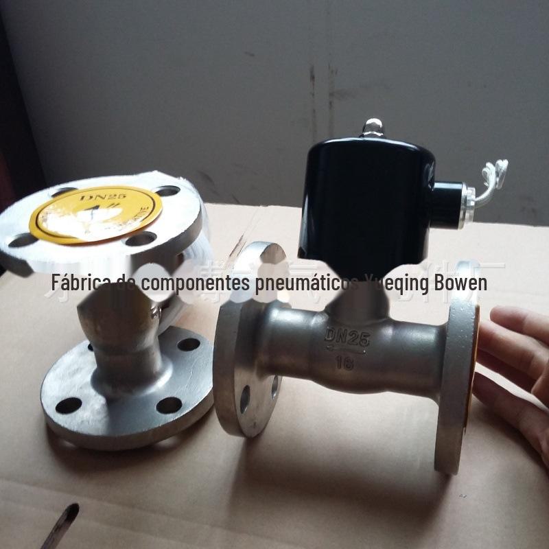 不锈钢法兰高温蒸汽阀4