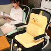 Cojín de asiento con forma de salchicha de dopamina para respaldo, diseño integrado para uso en oficina, proporciona soporte lumbar para estar sentado prolongadamente, adecuado para dormitorios y estudiantes, cojín de asiento