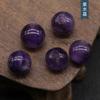318-Ágata de cristal natural jade cuentas sueltas 10mm cuentas redondas agujero grande 3mmcadena de mano y pie DIY cuentas para abalorios joyería