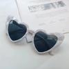 Nuevas gafas de sol con forma de corazón, de estilo angular, con diseño transfronterizo, a la moda, con montura grande