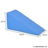 Almofada Elevadora de Membro Superior para Cama Personalizada Almofada Lateral Removível e Lavável Antiderrapante Almofada Triangular Côncava em Forma de U para Elevação de Pernas