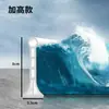 Tira Impermeable de Silicona para Baño, Cubierta Impermeable para Ducha, Sello Inferior para Puerta de Ducha, Protector contra Salpicaduras para Ducha, Separación de Seco y Húmedo