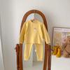 Ropa de Casa de Terciopelo con Cuello Alto para Niños Tong Beijia Traje de Seda y Lana para Niños Medianos y Grandes Ropa Interior Térmica Engrosada para Niños y Niñas