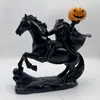 Cavaleiro Sem Cabeça Halloween Cavaleiro Sem Cabeça Estátua Dark Souls Figura Ornamento de Resina