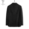 Fabricante Personalizado Lana de Oveja para Hombre Abrigo de Lana Otoño e Invierno Moda Abrigo Corto de Lana Traje de Lana Holgado
