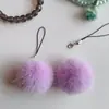 Pelota de Piel Sintética de Visón Mejorada 5cm Hecha a Mano para Accesorios de Cabello, Colgantes para Teléfono Móvil, Ropa, Zapatos, Sombreros, Joyería y Accesorios en Stock