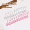 Base Elevada de Plástico para Peça de Xadrez de Nail Art Suporte de Prática Suporte de Exibição Fixo Suporte de Unha Vestível Ventosa de Plástico Suporte de Peça de Xadrez para Unha