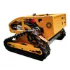 Cortacésped oruga de control remoto inteligente, desbrozadora para pendientes pronunciadas y laderas, y equipo de limpieza y deshierbe de huertos