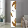 Estilo Japonés Coreano Cubierta de Polvo Cilíndrica de Cobertura Total para Aire Acondicionado Cubierta de Polvo Vertical Redonda para Máquina de Gabinete Tela con Dibujos Animados Cubierta para Aire Acondicionado