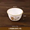 Juego de vajilla infantil de melamina, plato de comedor casero con forma de oso, artículos para niños, plato dividido, tazón para comida de bebé, personalizable