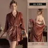 Pijama de Mujer Xianyi, Conjunto de Dos Piezas de Ropa de Casa Sexy con Tirantes de Terciopelo para Otoño e Invierno, con Almohadillas en el Pecho 801