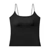 3165 # Camisola Sem Costura com Bojos Embutidos para Mulheres, Adequada para Usar em Camadas ou Sozinha, com um Lindo Design nas Costas e Efeito Refrescante