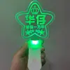 Itens de Apoio para Fãs de Shows do Jackie Chan, Adereços para Torcer, Bastões Fluorescentes, Tiaras Luminosas, Pulseiras Flash, Personalização de Logo