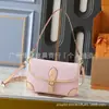 Bolso Baguette Serie Denim Versión Alta de Guangzhou Bolso Clásico Presbiópico para Viajes de Negocios Portátil Cruzado al Hombro Cuero que Cambia de Color