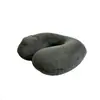 Almohada Inflable de Regalo en Stock Versión Mejorada Almohada de Inflado Automático Almohada en Forma de U Almohada para Viajes al Aire Libre Almohada de Soporte para el Cuello