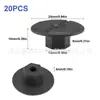 A2019900050 Es Adecuado para Mercedes W201 W124 190D 260 Clip de Tuerca de Plástico sin Rosca