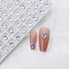 Pedras Strass para Nail Art Ponto de Luz Lua Cristal com Costas Pontiagudas, Celebridade da Internet Mais Vendido Brilhante Irregular Coração Borboleta Quadrado Cubo de Açúcar Oval Strass Usáveis para Unhas