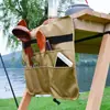 Bolsa de almacenamiento para utensilios de picnic, juego portátil de utensilios para barbacoa y picnic, bolsa de almacenamiento para exteriores, bolsa de almacenamiento colgante