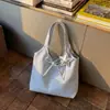 Bolso de Hombro con Lentejuelas Estrella Nuevo 2026, Bolso de Mano Casual Simple de Gran Capacidad, Bolso de Tela de Alto Valor Estilo Coreano