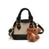 Mini Bolso de Concha con Bloques de Color para Mujer 2025 Nuevo Exquisito y de Moda Mini Bolso de Mano Bolso Cruzado Elegante de Nicho para Niñas
