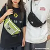 Bolso cruzado moderno y versátil para niños, bolso de cintura casual, bolso de hombro, nuevo bolso pequeño de hombro para deportes de ciclismo, bolso de pecho para mujer