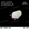 Espuma de Silicona Sólida Semicircular Roja Resistente a Altas Temperaturas Espuma Anti-Colisión Sello de Puerta de Gabinete Tira de Sellado Mecánico para Huecos Forma D
