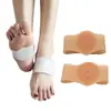 Vendaje de Silicona Color Piel Almohadilla para Arco del Pie Corrección de Pie Plano Velcro Masaje Lento Alivio del Dolor Almohadilla para Pie Plantilla para Eversión
