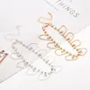 Deseo cadena caliente multicapa simple ola tobillera Playa playa playa llena de diamante diamante joyería A023