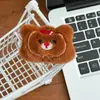 2025 Nuevo Broche de Peluche Muñeco de Dibujos Animados Pin Ins Corazón de Chica Joyería Accesorios para Mochila Escolar de Estudiante Broche