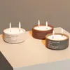 Velas Aromáticas de Cera de Soja Mista em Formato de Xícara Podem Ser Impressas com Logos, Adequadas como Lembrancinhas e Presentes de Aniversário, Exclusivamente para Vendas Transfronteiriças