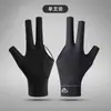 Guantes de Billar al por Mayor Profesionales Estilo Chino Guantes para Bola 8 para Manos Izquierda y Derecha, Resistentes al Desgaste, de Tres Dedos, Antideslizantes, Transpirables, Competición de Snooker