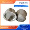 Filtro de bico de injeção de combustível de pequeno diâmetro bomba de combustível de latão tampa de borda tampa de estampagem filtro de refrigerante