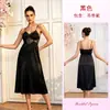 Conjunto de Camisola Sexy de Renda com Mangas Sino Feiyun Cross-Border Vestido de Noite Roupão para Casa Manhã Feminino 1273+1262