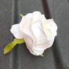 Flor artificial cabeza pequeña de Rosa flor falsa tocado de boda Capullo de rosa flor de seda capullo de rosa para amantes al por mayor y al por menor