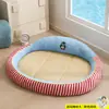 Novo ninho de dormir para gatos, tapete refrescante de verão, almofada de sofá, tapete de gelo para animais de estimação, tapete de dormir para cachorro removível e lavável, atacado transfronteiriço