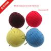 Bola de esponja para escova de roda de carro 80mm bola de polimento de esponja esférica cubo de roda anel de aço detalhes polimento enceramento esponja roda
