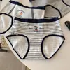 Ropa Interior de Algodón Puro Estilo Británico para Mujer 10A Algodón Antibacteriano Entrepierna Extendida Cintura Media Categoría a Algodón de Bebé Talla Grande Niñas