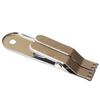 Clipe de isca para minhoca de aço inoxidável, clipe portátil para minhoca vermelha, dispositivo de isca de aço inoxidável, clip para acessórios de equipamento de pesca ao ar livre