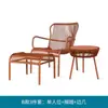 Conjunto de Três Peças de Cadeira de Rattan para Exterior Mesa e Cadeira de Lazer para Varanda Sofá de Rattan para Jardim Cadeira de Praia Quarto com Vista para o Mar Mobiliário Impermeável Protetor Solar