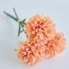 Flor artificial 3 dente-de-leão Gravata de mão pequena bola falsa flor falsa lidar com pacote crisântemo flor de seda flor falsa pingue-pongue crisântemo