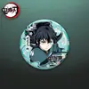 Mercancía AR de Demon Slayer: Insignia de broche de frijol Tanjiro de caja sorpresa hecha a medida