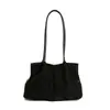 Bolsa Tote de Camurça Grande Capacidade Transfronteiriça Versátil para o Dia a Dia Ombro Único Sob o Braço Textura de Alto Padrão Moda Bolsa de Ombro Único