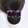 Tocado flor femenino trabajo profesional redecilla para el cabello azafata peinado recogido enfermera peinado recogido especial tocado trabajo bancario bolsillo de red accesorios para el cabello