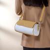 Bolsa Feminina de Alta Qualidade Nova para o Verão 2024 Design de Nicho Fashionável Versátil para o Dia a Dia Ombro Transversal Cilindro Bolsa Pequena