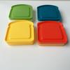 Caja de Almacenamiento de Plástico Personalizada OEM para Sándwiches, Lonchera Portátil para Estudiantes y Trabajadores de Oficina, Admite Impresión de Logo Según Imágenes Proporcionadas