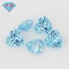 Huagang Gema Azul Mar Profundo Triángulo Gordo Zircón Piedra Nuda Triángulo Gordo Superficial Altiplano CZ Artificial Anillos de Piedra Hao