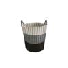 Cesta para Ropa Sucia Ins de Gran Capacidad Cachorro Lindo Mimbre Sintético Cesto para Ropa Sucia Baño Juguetes Cesta de Lavandería Cesta de Almacenamiento Tejida