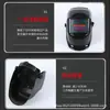 Venta al por mayor 107 máscara protectora automática de cambio de luz casco de soldadura soldadura por arco de argón anti-quemaduras soldador de cara máscara protectora montada en la cabeza