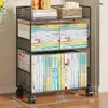 Estante de Mesa Prateleira de Mesa de Escritório Rack de Armazenamento Vertical Multi-Camadas Armazenamento de Livros Estação de Trabalho Colocação de Documentos Artefato Bancada Estante